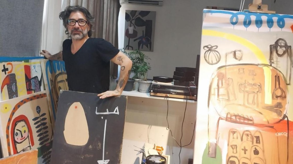 سمعان خوّام لـ" شغف" : أفضّل اغلاق  كوّة الهروب بلوحة