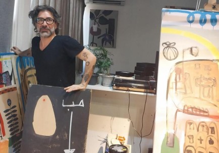 سمعان خوّام لـ" شغف" : أفضّل اغلاق  كوّة الهروب بلوحة