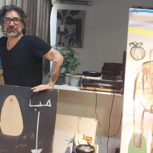 سمعان خوّام لـ" شغف" : أفضّل اغلاق  كوّة الهروب بلوحة