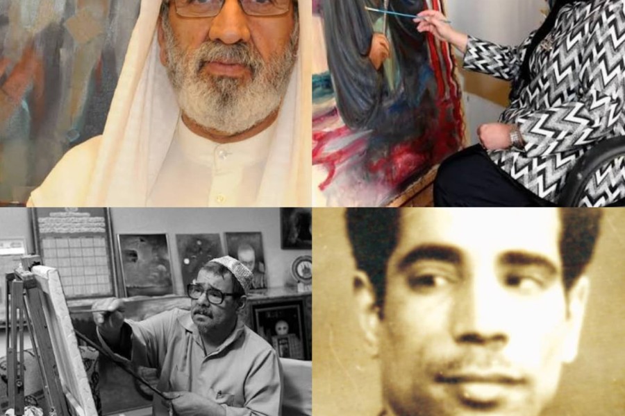 4 فنانين تشكيليين من الكويت